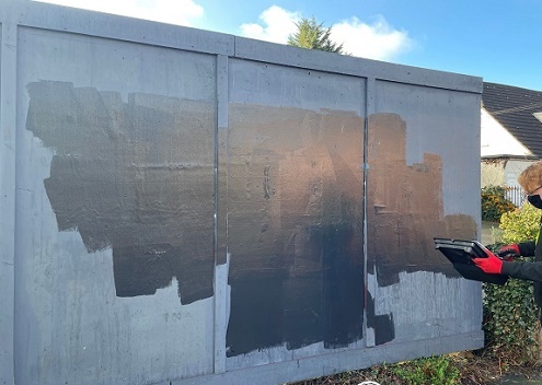 Graffiti clean up