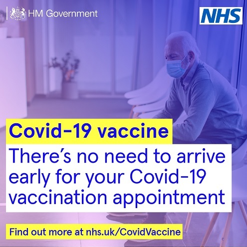 Vaccines don't arrive early graphic