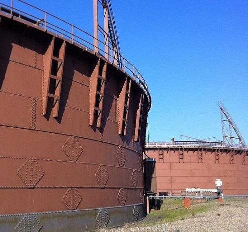 Crow Lane gas works pre 2021