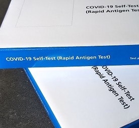 Home testing COVID kit March 2021