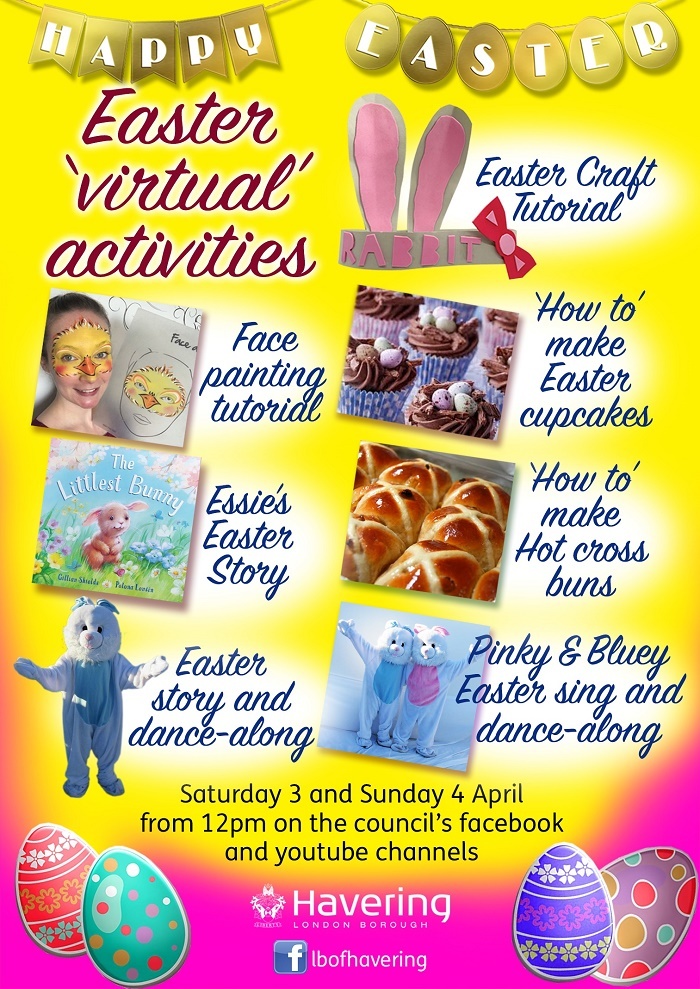 Easter 2021 activities poster revised