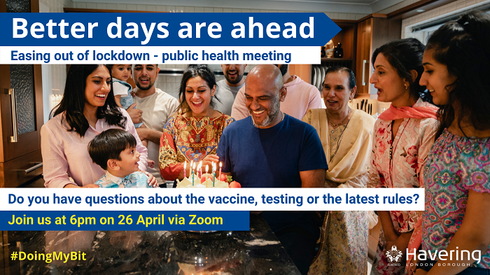 Zoom COVID meeting 26 April