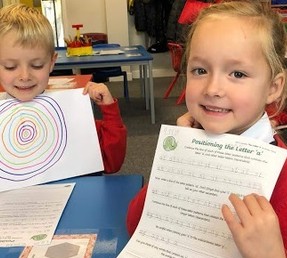 Primary school cjhildren in class