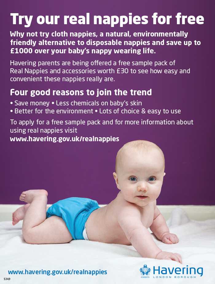 Real Nappy Week 2021 advert