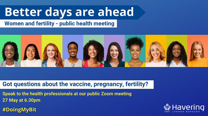 Vaccines for women event May 2021