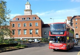 248 bus in Romford May 2021