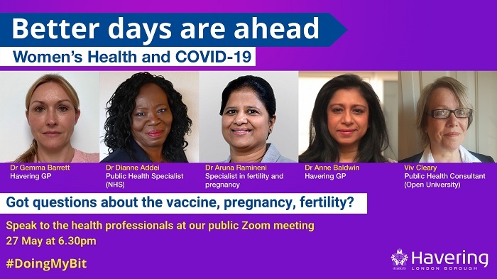 Women's vaccine event v 2 May 2021