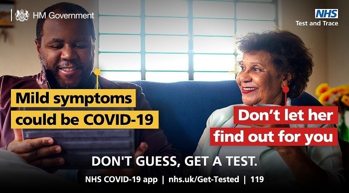 Get a test man and woman visual