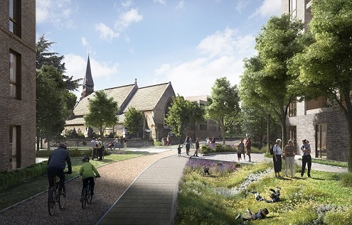 Waterloo estate regen image