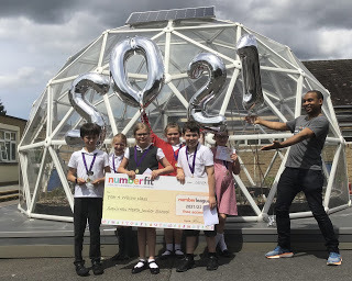 Squirrels Heath Junior School competition winning team 2021