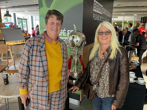 Sue Ospreay and Jackie McArdle