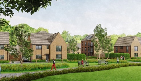 Roe Wood Park - artist's impression