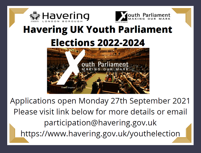 Youth elections banner 2021