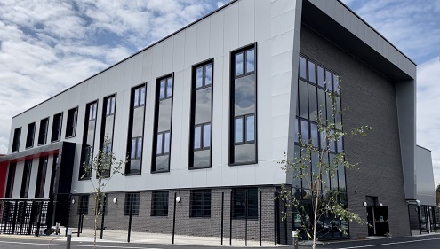 Rainham new college building Sep 2021