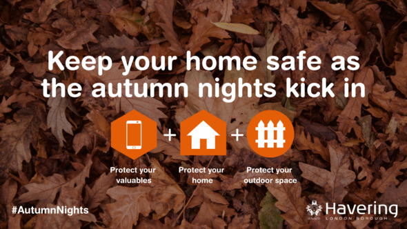 Autumn nights campaign graphic