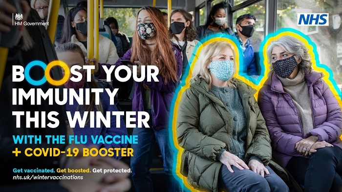 Boost your immunity (buses image) banner Oct 2021