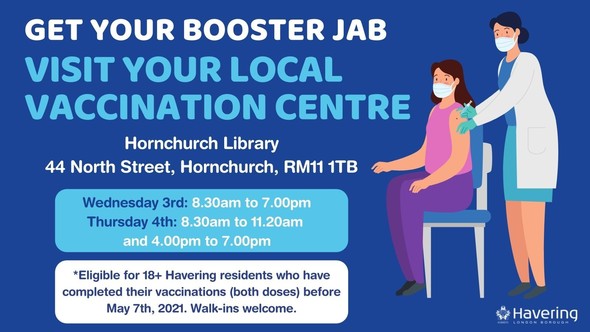 Booster Jabs Week 1 Nov 2021