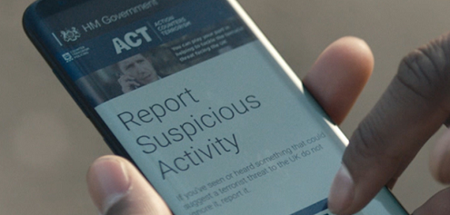 Report suspicious activity ACT image