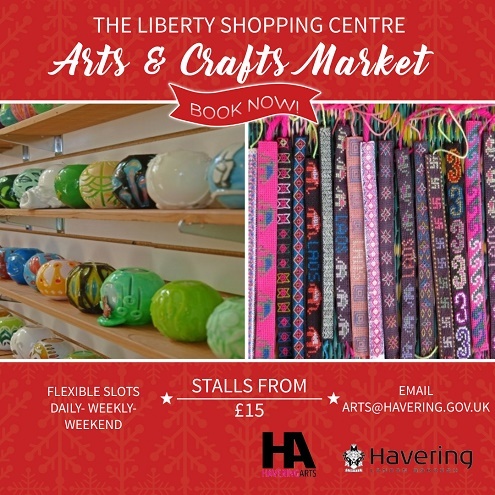 Indoor arts and Crafts Market Nov 2021 banner