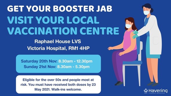 Raphaels booster 20 and 21 Nov