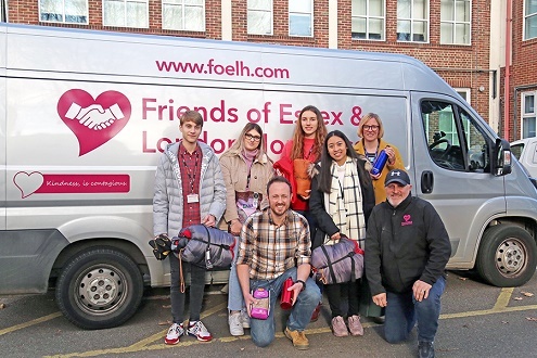 Havering students charity donations 2021