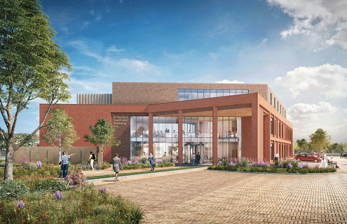 New health hub in Hornchurch artists' sketch