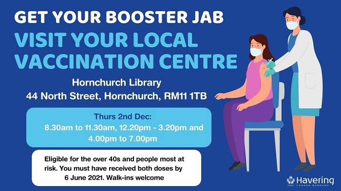 Booster Jabs banner Library 2 Dec