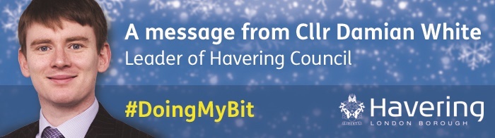 Xmas Leader message banner