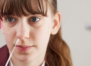 School student coronavirus testing