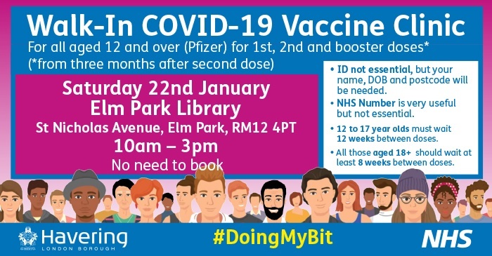 22  Jan pop up vax centre