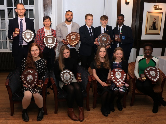 Havering Sports Awards group pic of winners Feb 2022