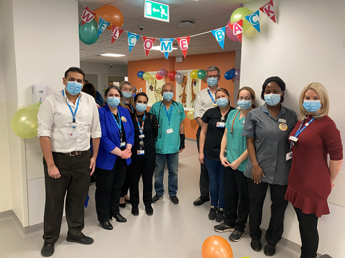 King George hospital Childrens ED 2021