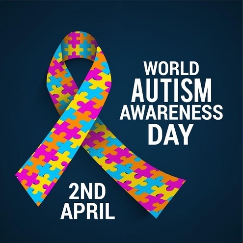 World Autism Day 2022 ribbon