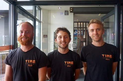 Picture of 3 members of the Time team who work with SEND children