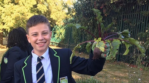 Children taking part in Jack Petchey environment award project