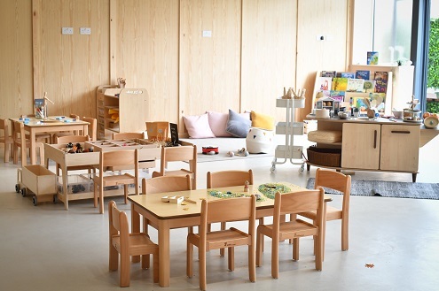 The Learning Tree - picture of teaching area June 2022