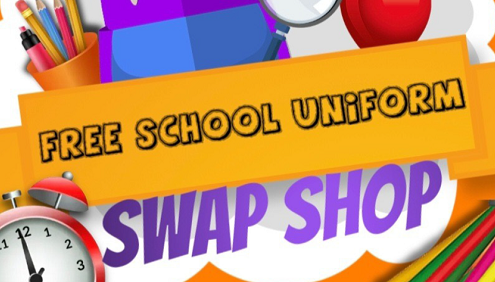 Swap shop banner July 2022