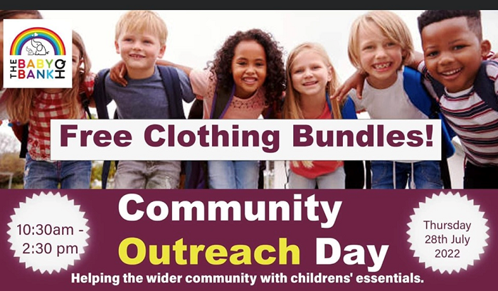Community outreach day July 2022 banner 