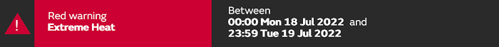 Heat warning banner 700px