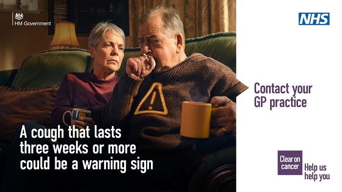 Clear on Cancer banner 2022 campaign