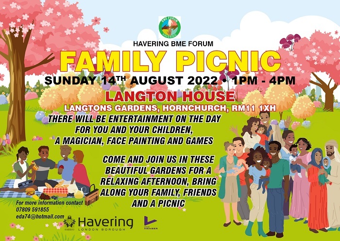 BME Forum Family Picnic poster Aug 2022