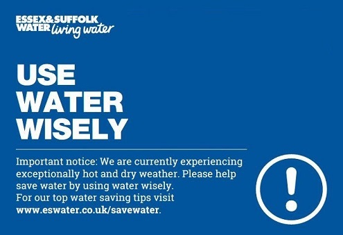 Use water wisely banner