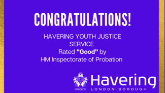 Havering Youth Justice Service good rating 2022