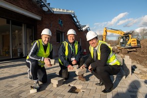 Rainham Leisure Centre topping out ceremony Jan 23