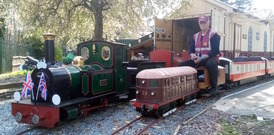 Havering miniature railway coronation event