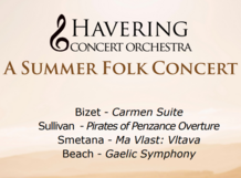 Havering Concert Orchestra Summer Folk Concert