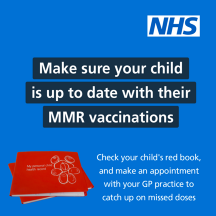 Measles check you child's red book