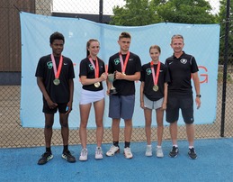 London Youth Games Tennis winners