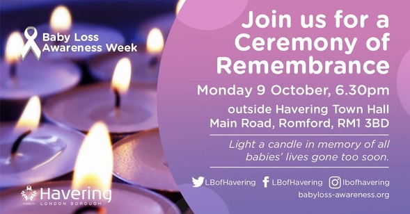 Wave of Light Baby Loss Awareness event