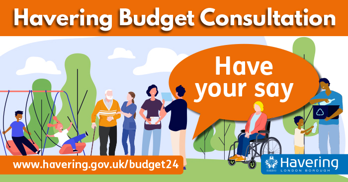 Havering Budget Consultation Have Your Say website